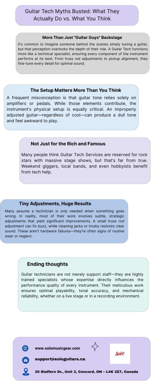 Guitar Tech Myths Busted What They Actually Do vs. What You Think