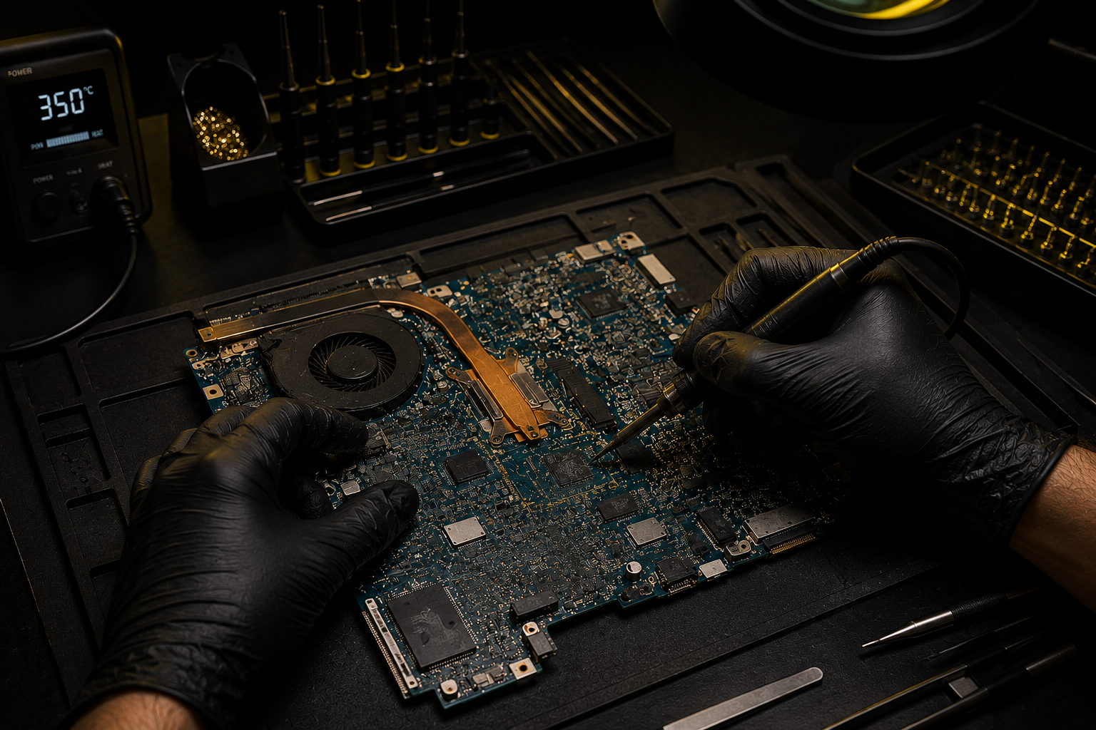 Reparo de placa