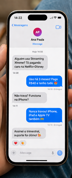 Depoimento cliente 1