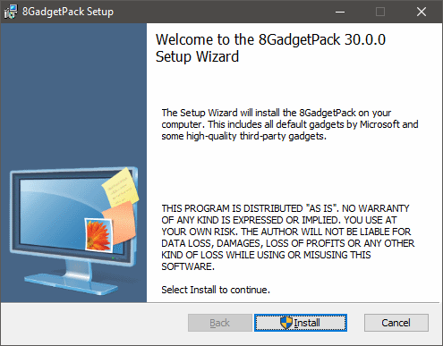 8GadgetPack 37.0 for windows download